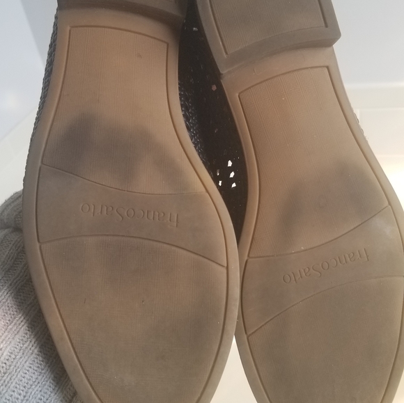 Sz 8.5 Franco Sarto Wicker Style Loafer - Picture 4 of 9